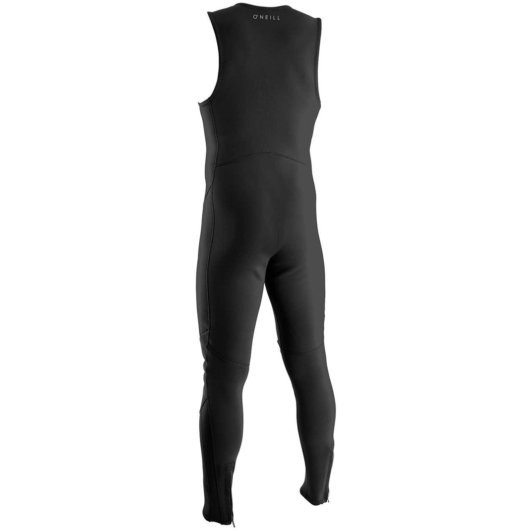 2026 O'Neill Reactor II 1.5mm Neoprene Front Zip Long John Muta 5047 - Black